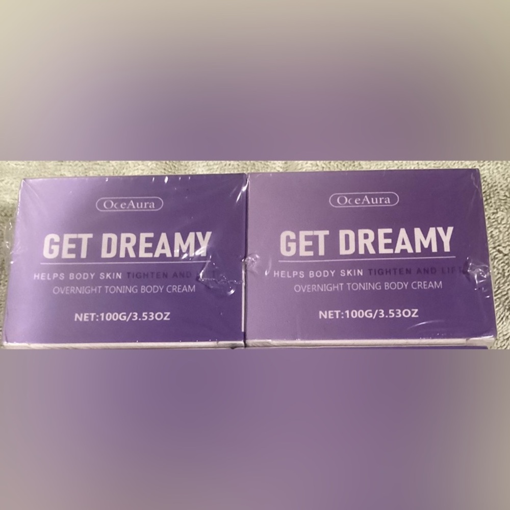 Brand new sealed Pack of 2 OceAura Get Dreamy Body Cream tighten lift